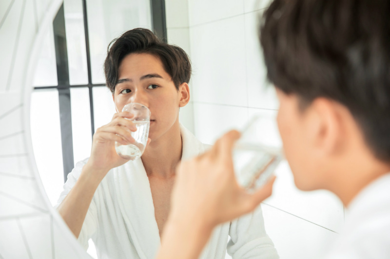 強酸水漱口可以緩解口腔疾病